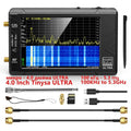 Handheld 4-Inch (10.2 cm) Portable Spectrum Analyzer 100 kHz–5.3 GHz with 32GB microSD — Signal Generator & USB PC Control