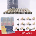 Manga Fineliner Pens - Waterproof Black Pigment Liner Set, Needle & Brush Tip for Sketching, Illustration & Inking (Set of 3–12)
