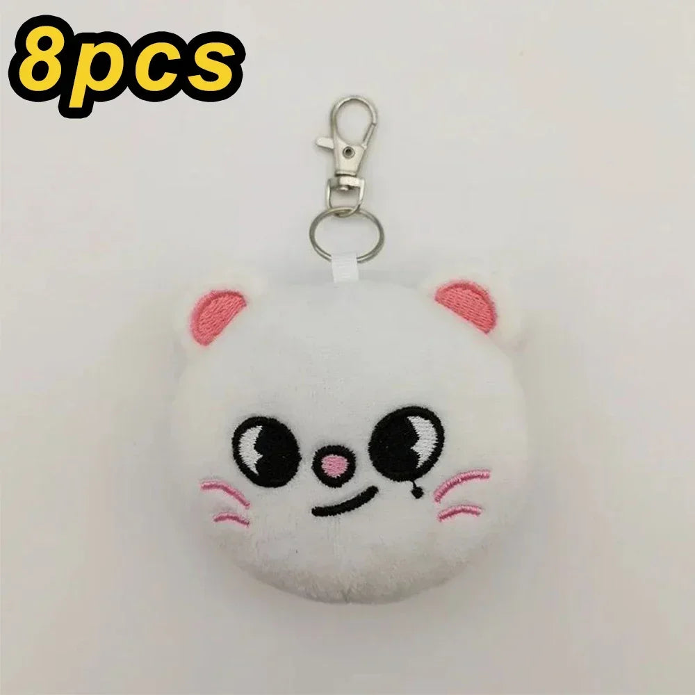 Kawaii 23 cm (9.1 in) Plush Stuffed Animal, Cute Cartoon Companion Toy & Room Decor Gift