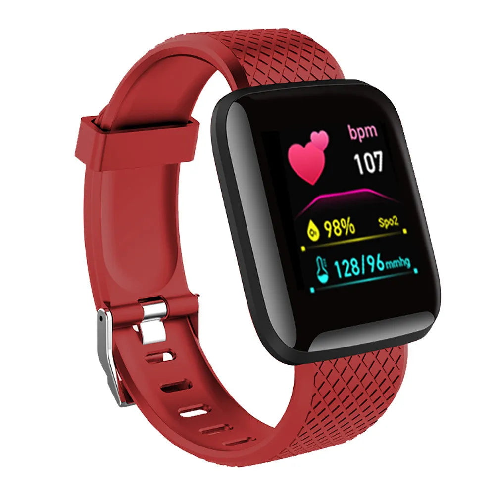 Multifunction Smartwatch 1.44-Inch (36.6 mm) Bluetooth Music Player, Heart Rate & Sleep Tracker, Fitness Activity Tracker - Unisex