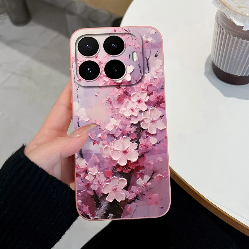 Liquid Silicone Phone Case for Xiaomi 17T / 17T Pro — Vibrant Fruit Print Soft Shell, Anti-Fingerprint Shockproof Bumper