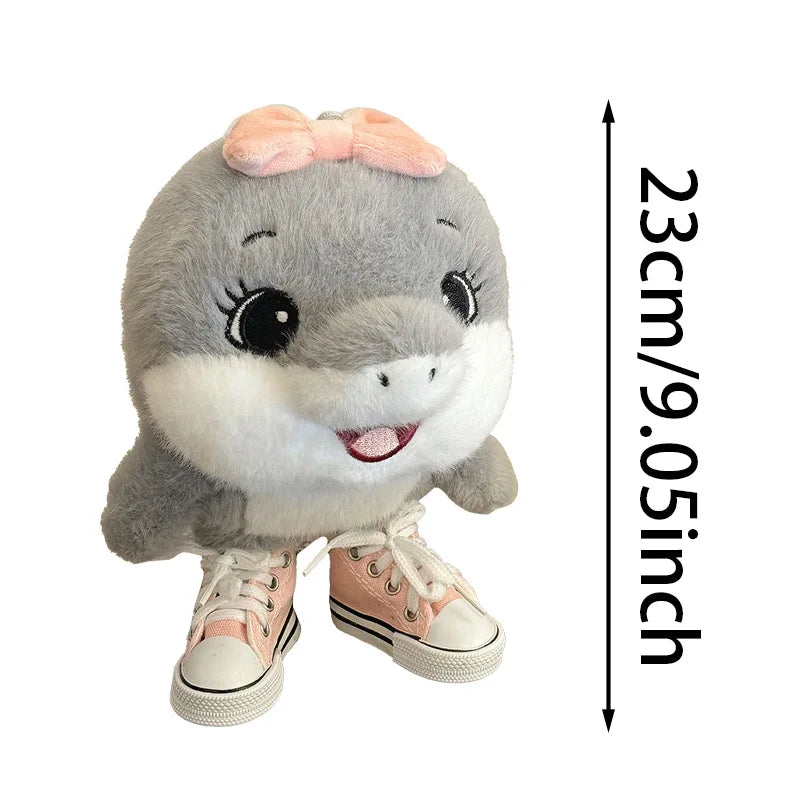 Tralala Plush Doll 9 in (23 cm) Soft Stuffed Toy - Blue/Pink, PP Cotton, Unisex Gift