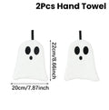 2-Pack Black Cat Hand Towels – Cute Halloween Kitchen & Hand Towels, Super Absorbent
