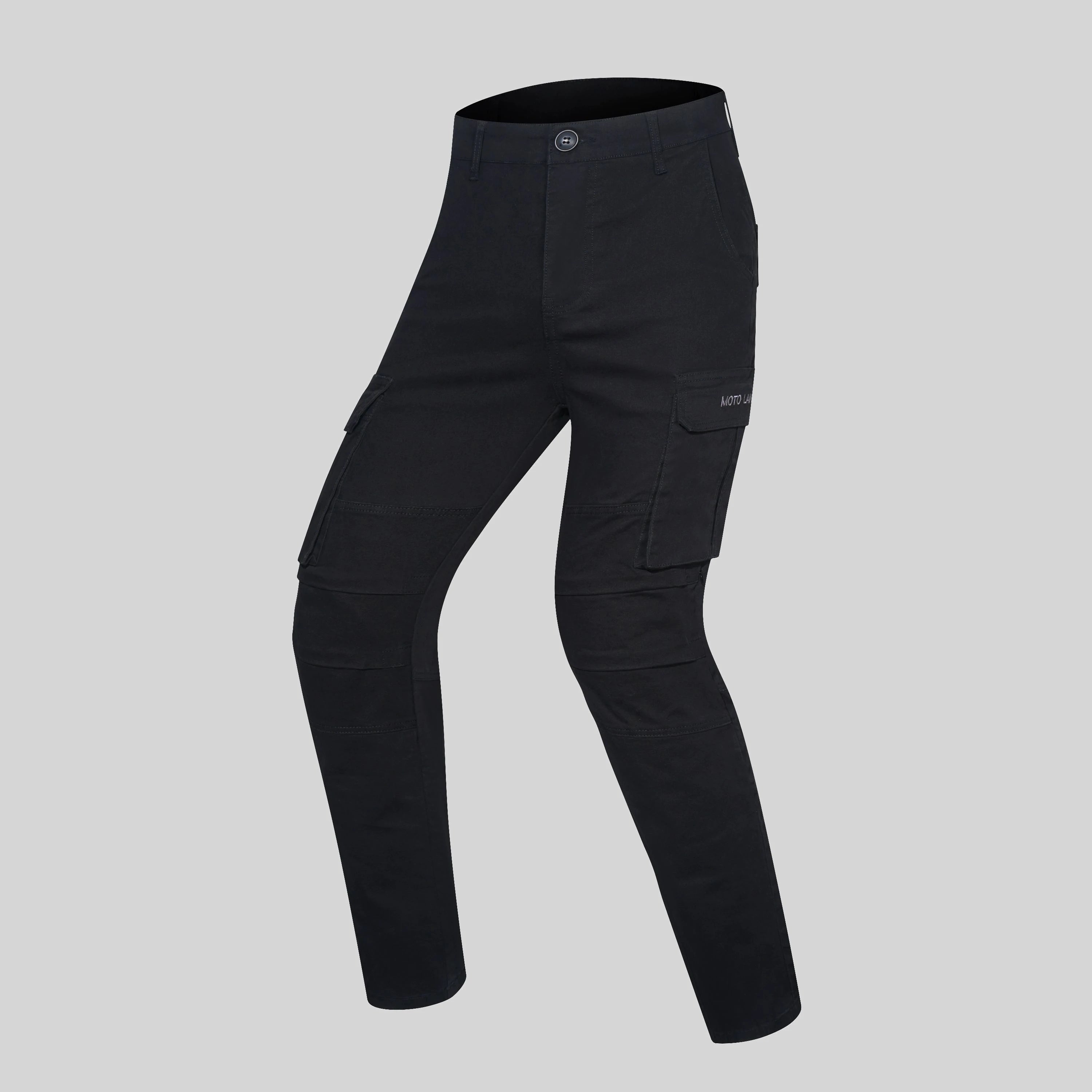 Motorcycle Riding Pants - Anti-Fall Anti-Tear with Detachable Armor, Retro Off-Road All-Season