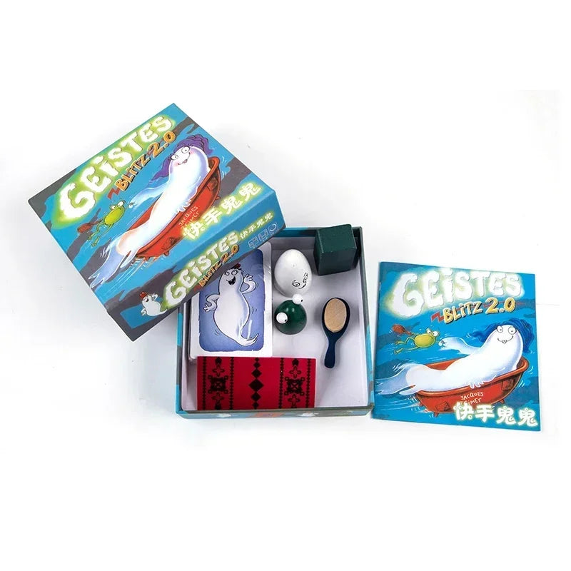 Ghost Blitz (Geistesblitz) Board Game Bundle - Set of 5 Family Party & Indoor Games