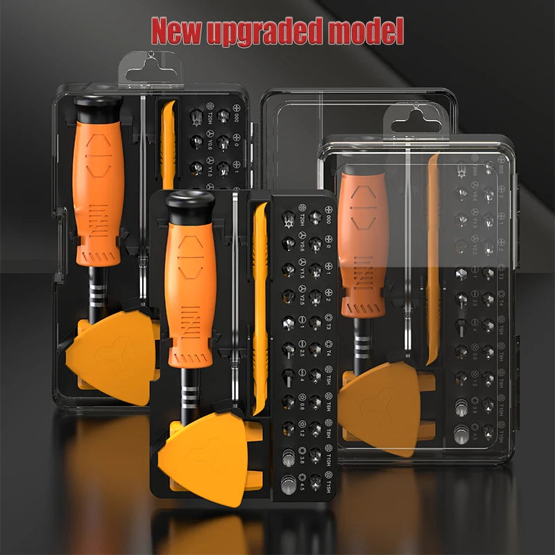 32-in-1 Precision Magnetic Screwdriver Set – CRV Steel Bits, T-Handle & Compact Case for Electronics, Jewelry & Home Repair