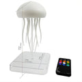 Jellyfish LED Night Light Touch Rechargeable USB-C Mood Lamp with Remote Color-Changing Ambient Light for Bedroom & Kids