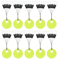 60pc (10-Group) Rubber Space Bean Stoppers for Fishing Floats – Carp Bait Line Stops (S/M/L)