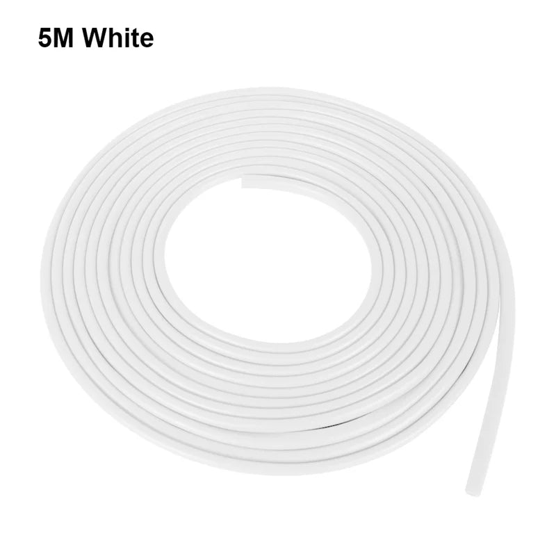 5M (16.4 ft) Car Door Edge Protector Strip - Silicone Rubber Scratch Guard Door Molding for Auto