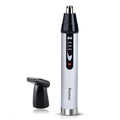 4-in-1 Rechargeable Cordless Nose & Ear Trimmer for Men — Beard, Eyebrow & Face Groomer with EU Charger