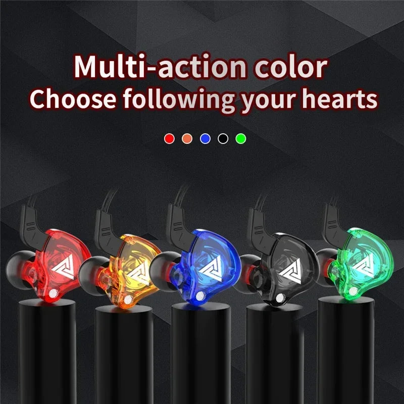 Wired In-Ear Earphones with Active Noise Cancellation, 3.5mm Jack, Built-In Microphone
