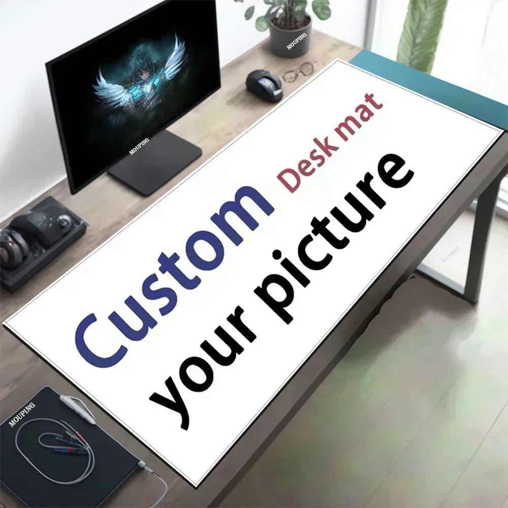Custom Gaming Desk Mat – Personalized HD Mouse Pad Playmat, Multiple Sizes up to 1000x500mm (39.4x19.7 in) Non-Slip Rubber