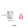 3D Strawberry Silicone Candle Mold - Cute Fruit DIY Candle Making Kit for Valentine's Day, Weddings & Home Decor