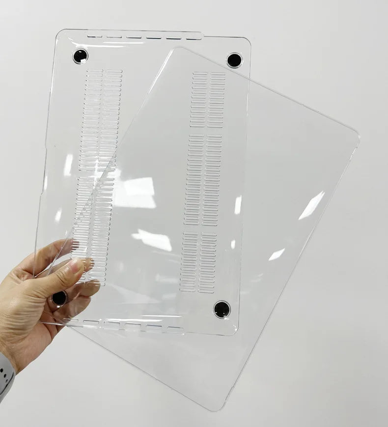 13–13.6 Inch Clear Crystal Hard Shell Laptop Case – Protective Cover for 13-Inch Ultrabooks and Thin Laptops
