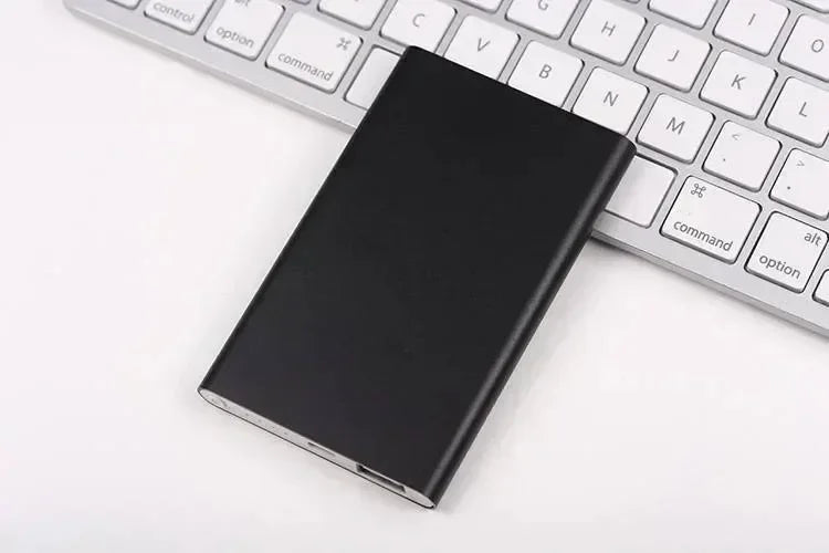 10000mAh 20W Ultra-Thin Power Bank (0.39in / 9.9mm) Portable Fast Charger External Battery for Smartphones