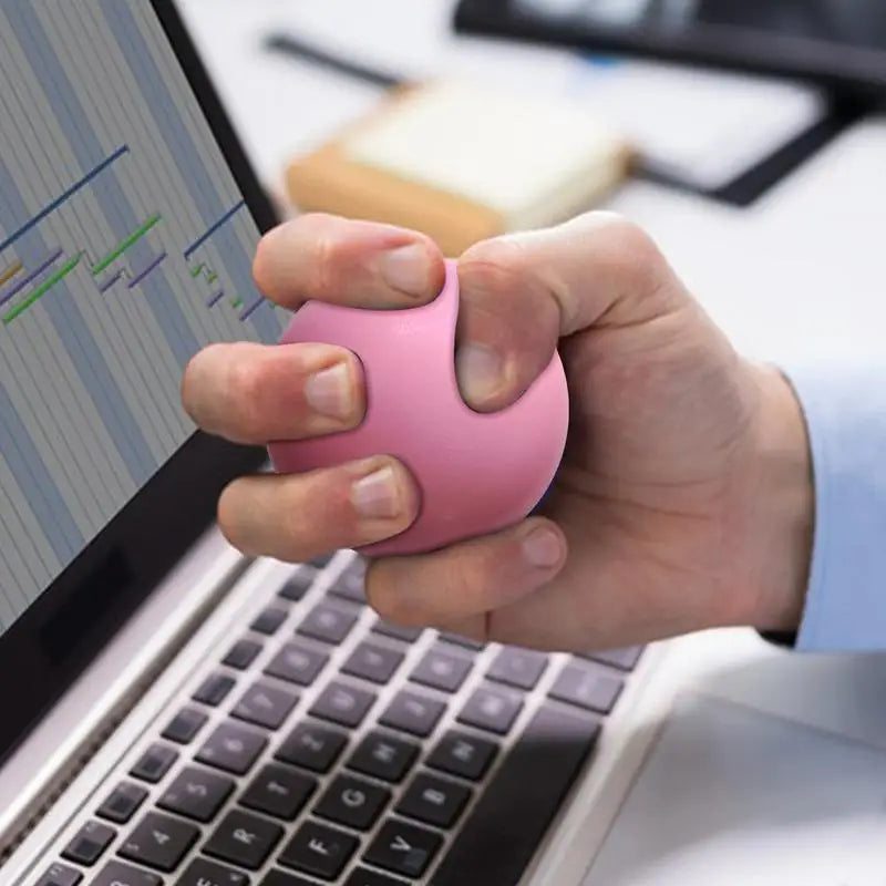 Finger Grip Strength Trainer Squeeze Ball – Hand Exercise & Stress Relief (2.76 in / 7 cm)