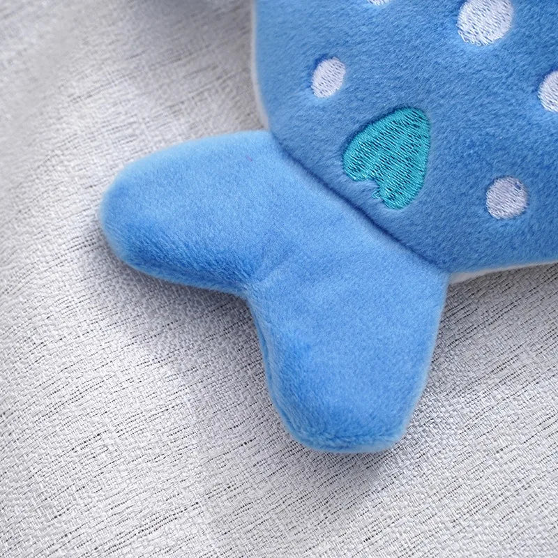 Cartoon Shark Plush Coin Purse Keyring, Zippered Coin Holder and Cable Organizer, Cute Small Gift