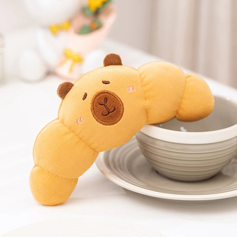 Cartoon Egg and Toast Plush Pillow Breakfast Stuffed Doll Cute Food Plush Gift
