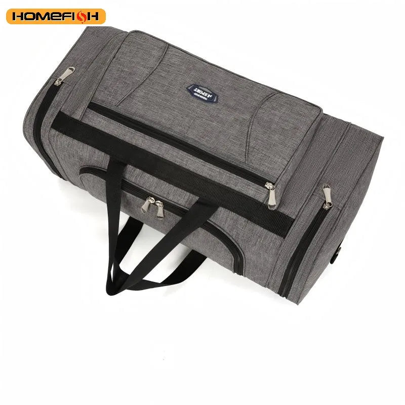 Waterproof Oxford Travel Duffle Bag - Large Capacity Weekend, Business & Gym Carry-On