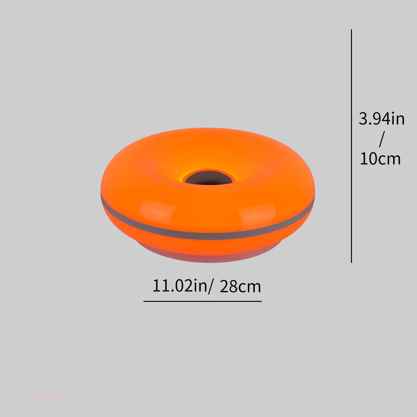 Bauhaus Donut Table Lamp USB LED Bedside Night Light for Bedroom Living Room Dining Room