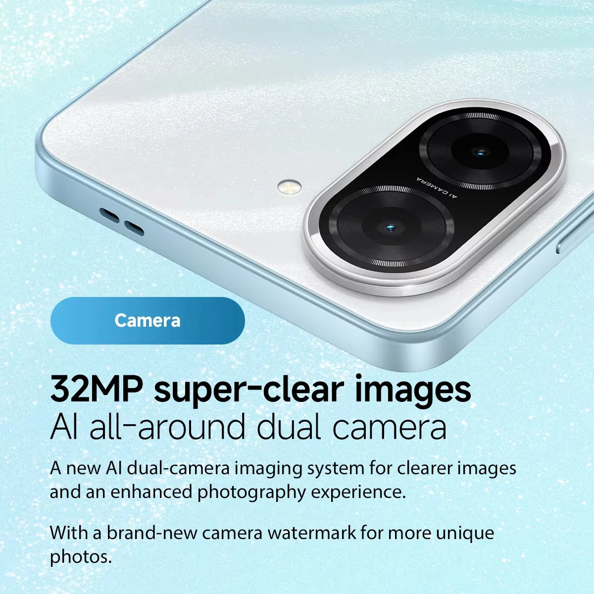 Global Version Android Smartphone Unisoc T7250 - 6.88 in (17.5 cm) Display - 32MP Main Camera - 5200mAh Battery - 15W Fast Charging