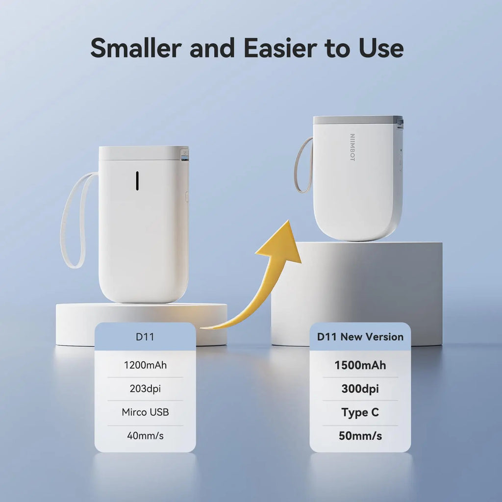 Wireless Pocket Thermal Label Maker — Portable Self-Adhesive Sticker Printer for Home & Office