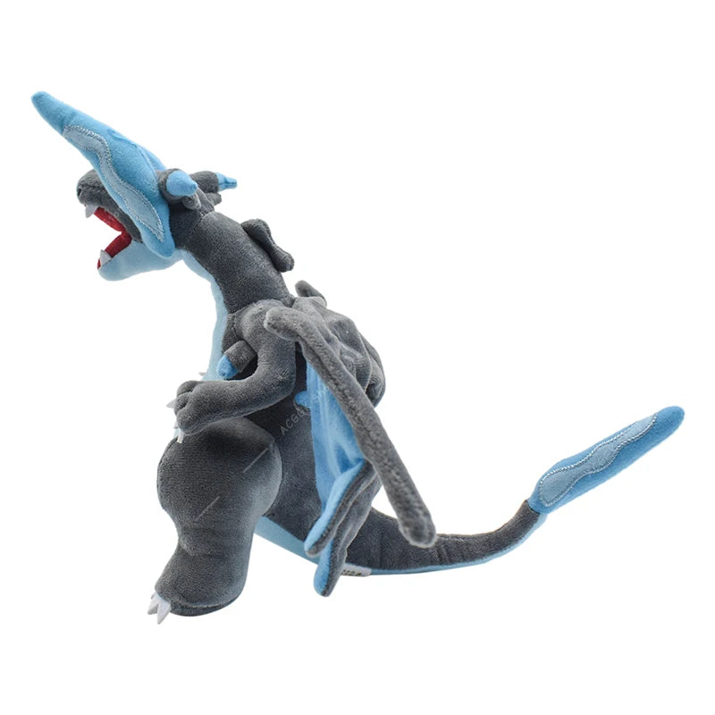 Mega Charizard Plush Toy 8.7 in (22 cm) Soft Stuffed Cotton Doll - Collectible Gift for Kids