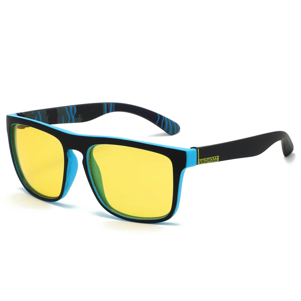 UV400 Unisex Square Driving Sunglasses for Men & Women - Outdoor Sport Sun Glasses