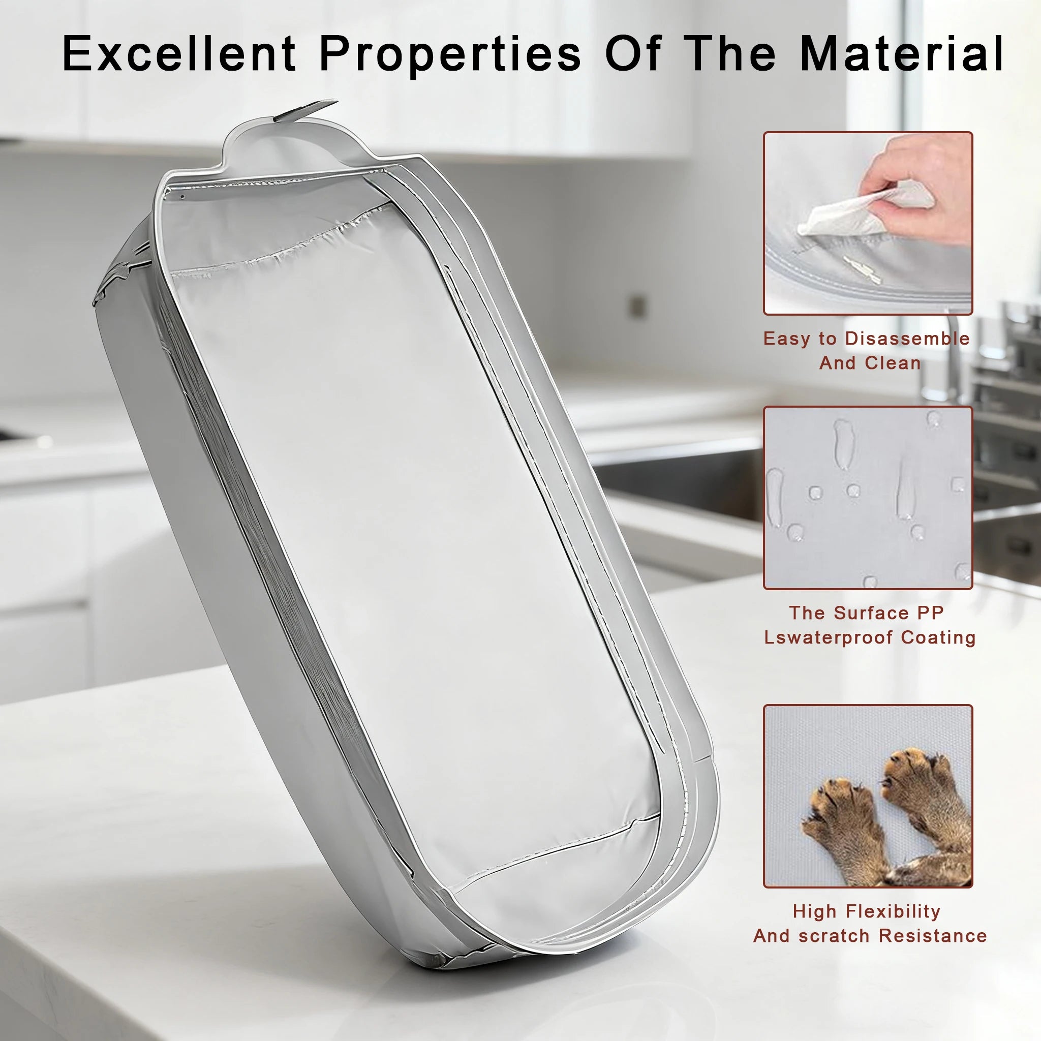 Soft Fabric Liner and Removable Mat for Automatic Cat Litter Box - Replacement Accessories