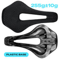 3D Printed Ultralight Carbon Fiber Bike Saddle – Hollow Breathable MTB & Road Cycling Seat