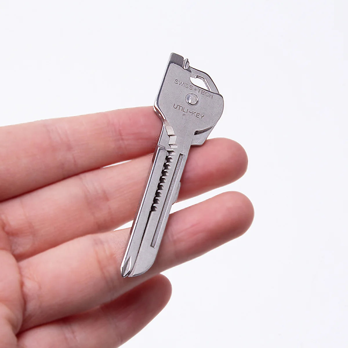 6-in-1 Folding EDC Keychain Tool - Pocket Pliers, Screwdriver & Bottle Opener