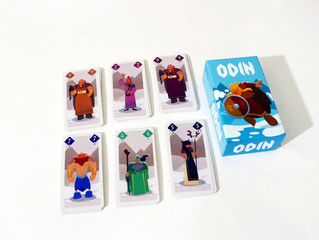 Odin Card Game - 2-6 Players, 15-Minute Fast Family & Party Game