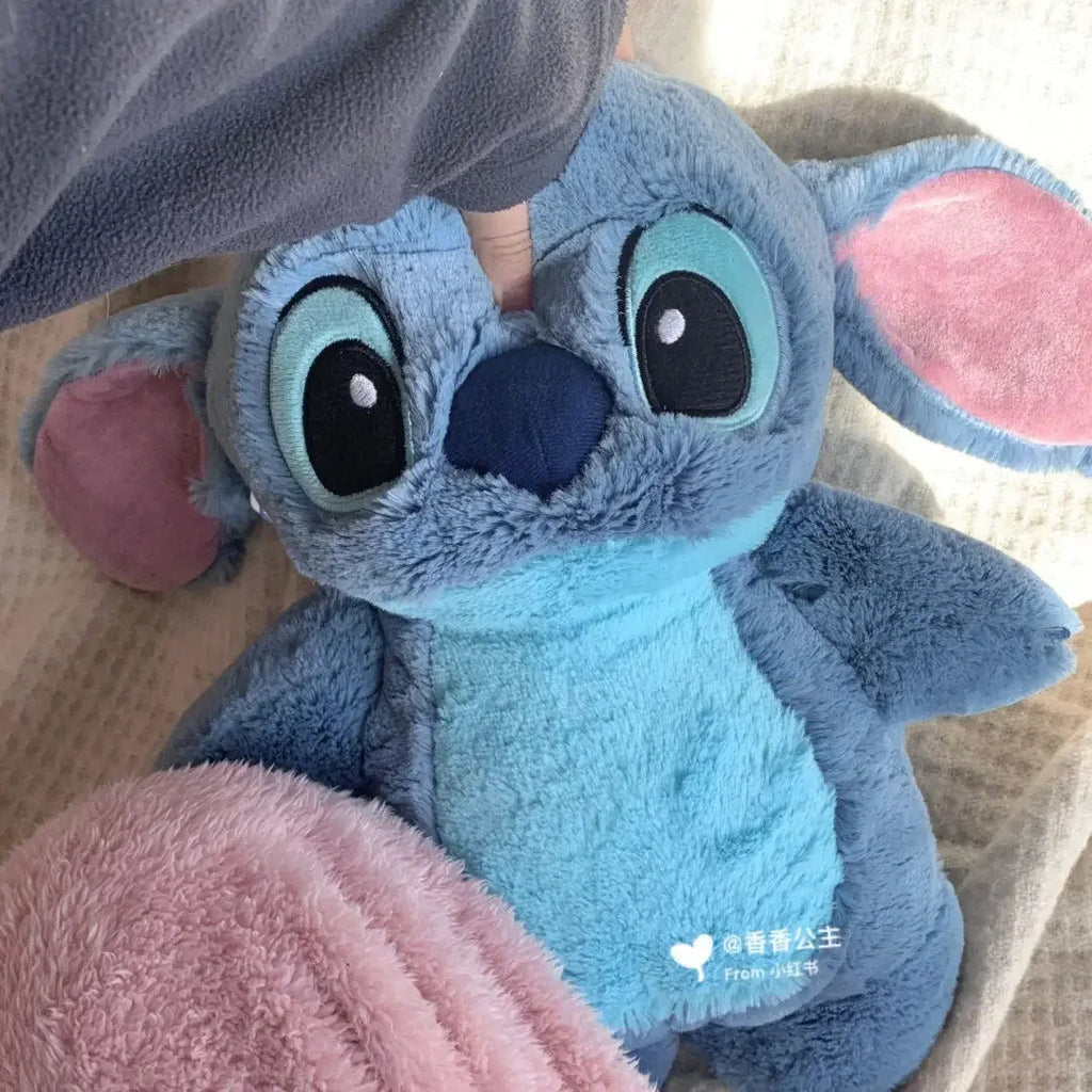 Stitch Plush Hot Water Bottle & Hand Warmer 30 cm (12 in) - Soft Stuffed Toy Gift for Women & Teens