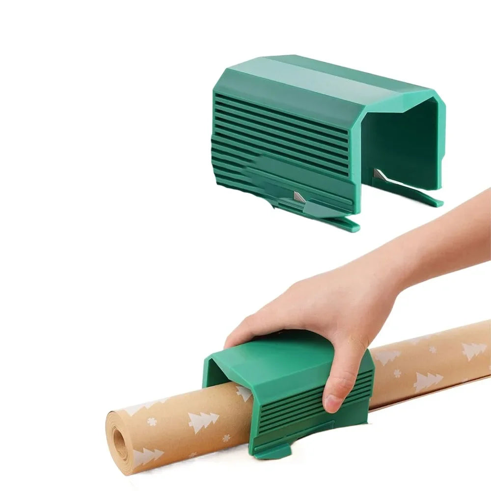 Portable Mini Wrapping Paper Cutter Dispenser view 7