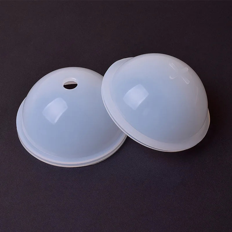 Sphere Silicone Resin Mold 20–100 mm (0.8–3.94 in) Round Clear Ball for UV & Epoxy Resin Crafts
