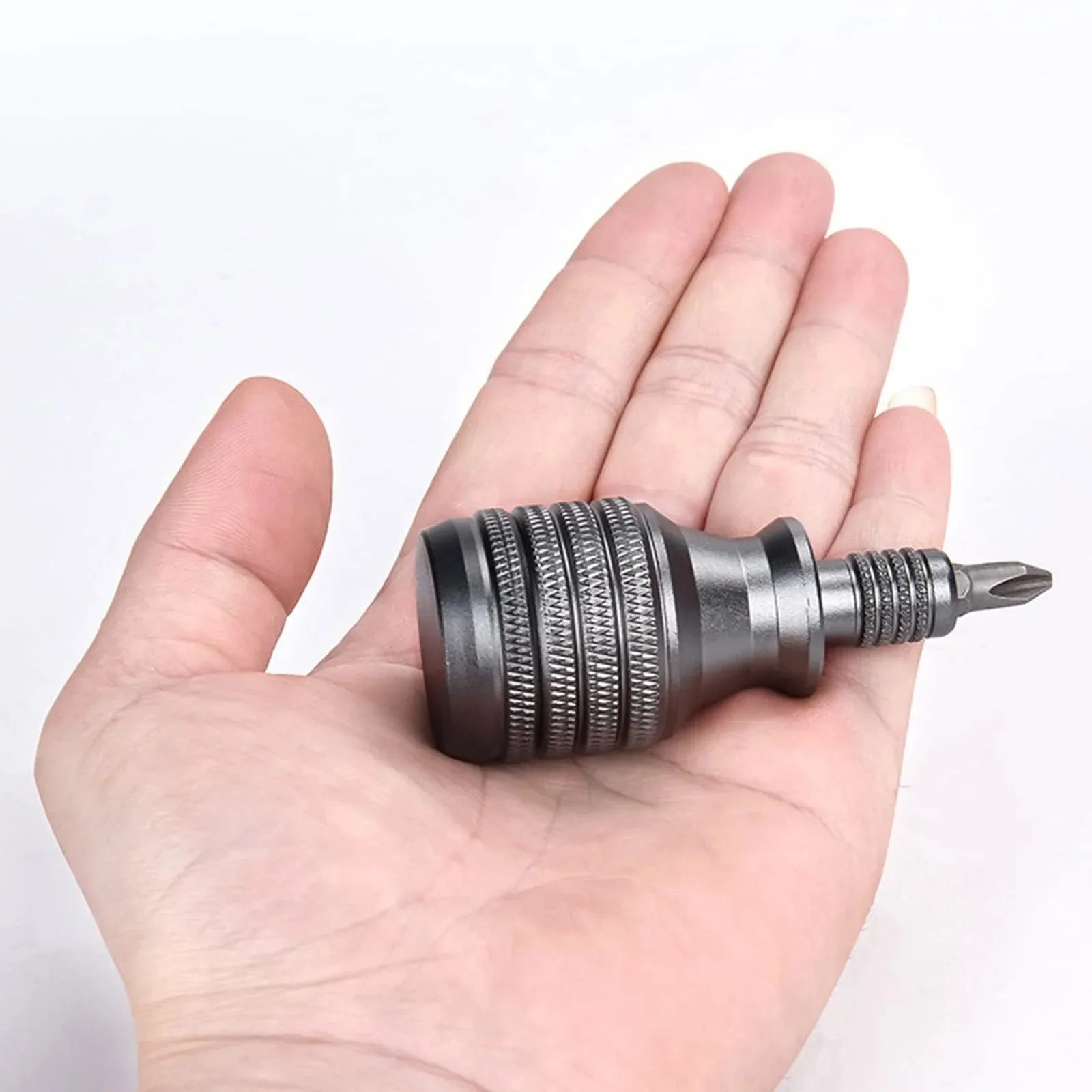 7-in-1 Mini Screwdriver Set - Precision EDC Pocket Repair Tool with Hardened Phillips, Slotted & Specialty Bits
