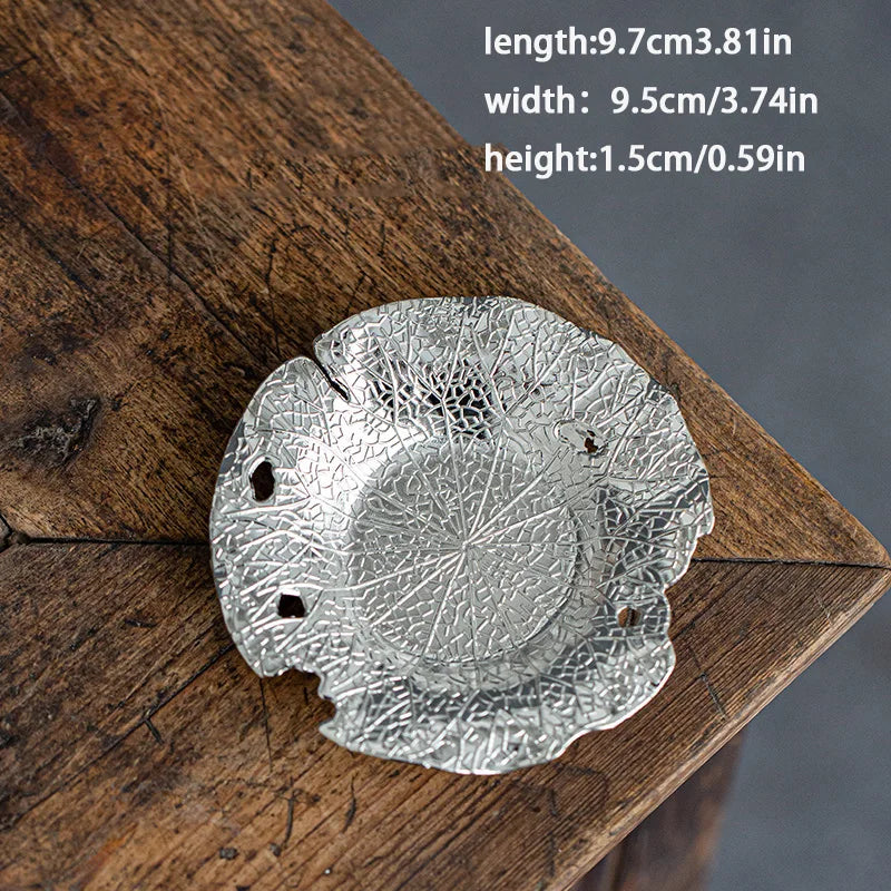 Metal Drink Coaster — Modern Round Table Coaster for Cups & Glasses