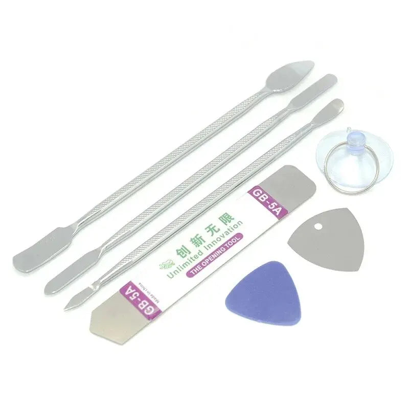 8-in-1 Metal Spudger & Prying Tool Kit for Phone, Tablet & Laptop Repair