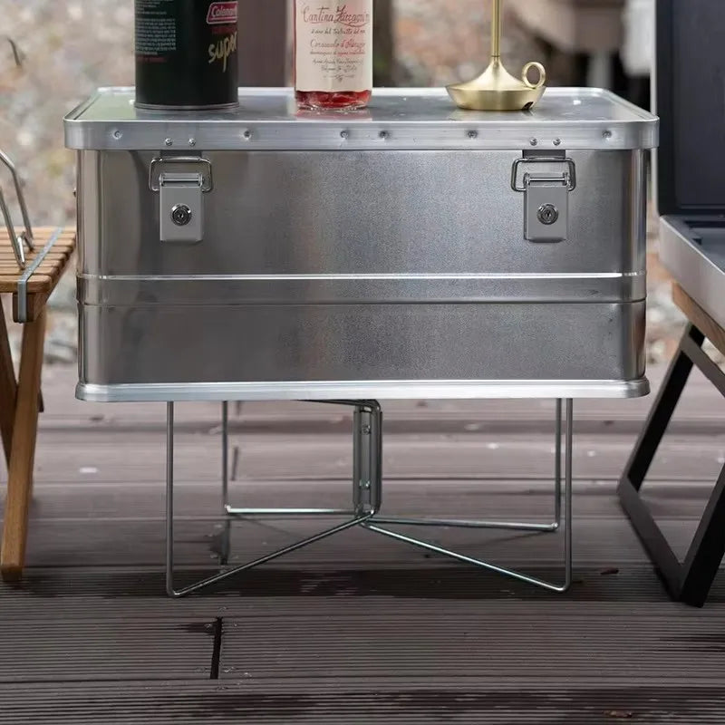 Portable Folding Cooler Stand — 1 or 2-Pack, 80 kg (176 lb) Load Capacity