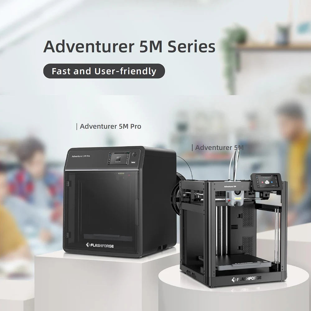 High-Speed 3D Printer — Auto-Leveling, Direct Extruder, Flexible PEI Bed, Power-Loss Recovery — 220 x 220 x 220 mm (8.7 x 8.7 x 8.7 in)