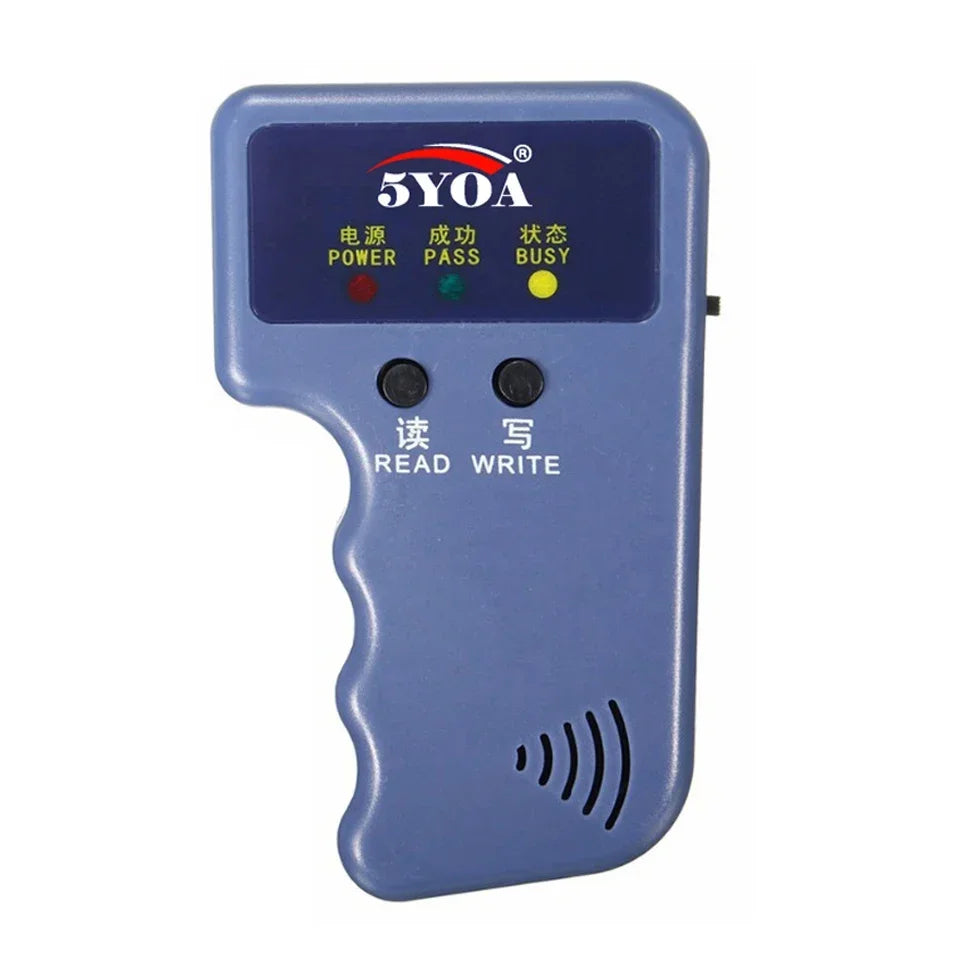 Handheld 125 kHz RFID Duplicator & Copier - ID Card Reader Writer Key Cloner (T5577 EM4305 Compatible)