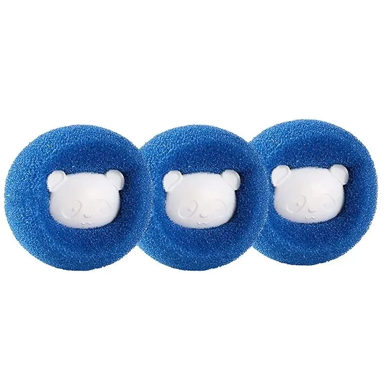 Reusable Pet Hair Remover Laundry Balls - Lint & Fur Catcher for Washing Machine (1/3/5-Pack)