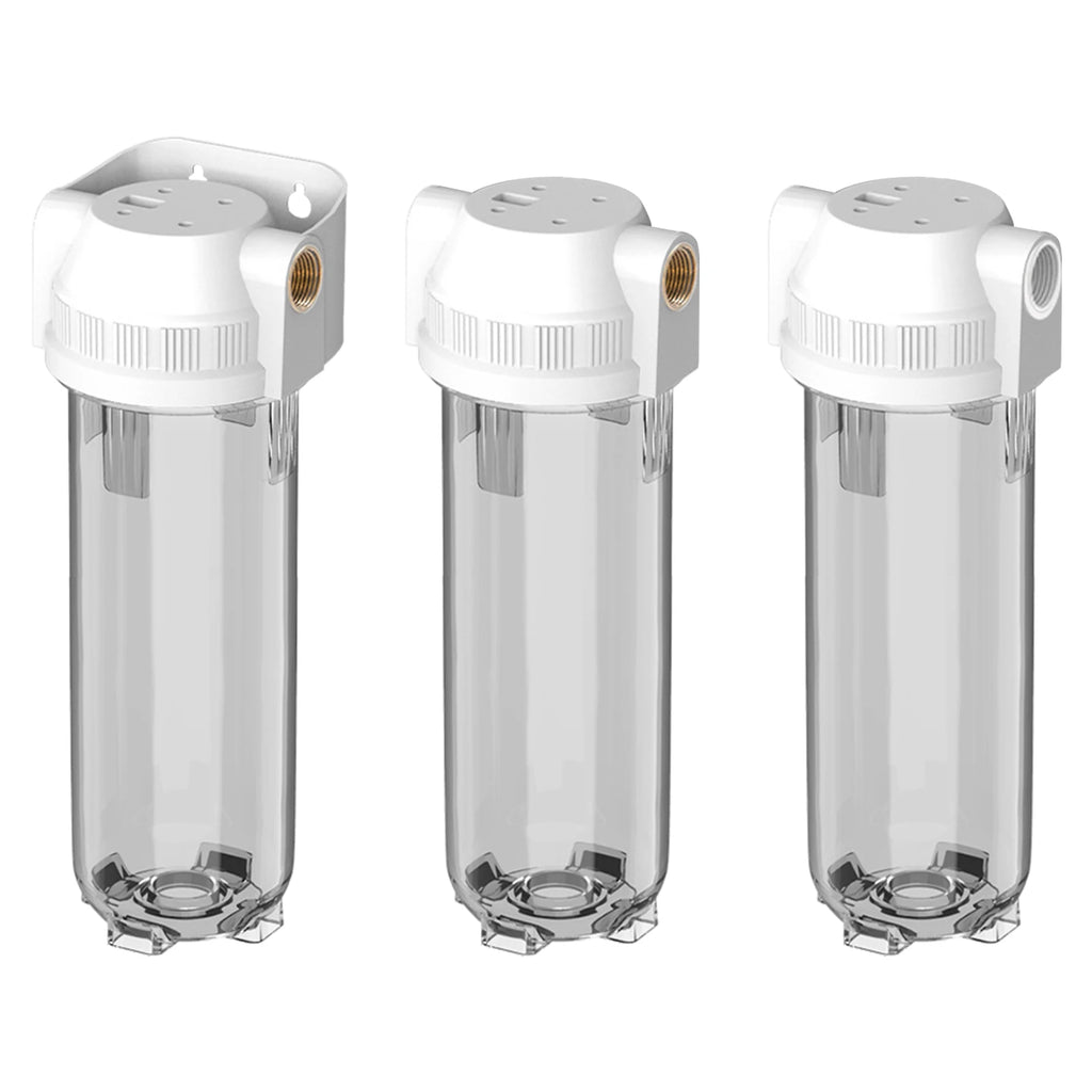 10-Inch (25 cm) Transparent PET Proof Bottle Water Filter Replacement Cartridge for Kitchen Water Purifiers