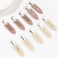 10-Pack No-Bend Seamless Hair Clips Side Bangs Barrettes for Makeup & Face Washing Women’s Styling Hairpins