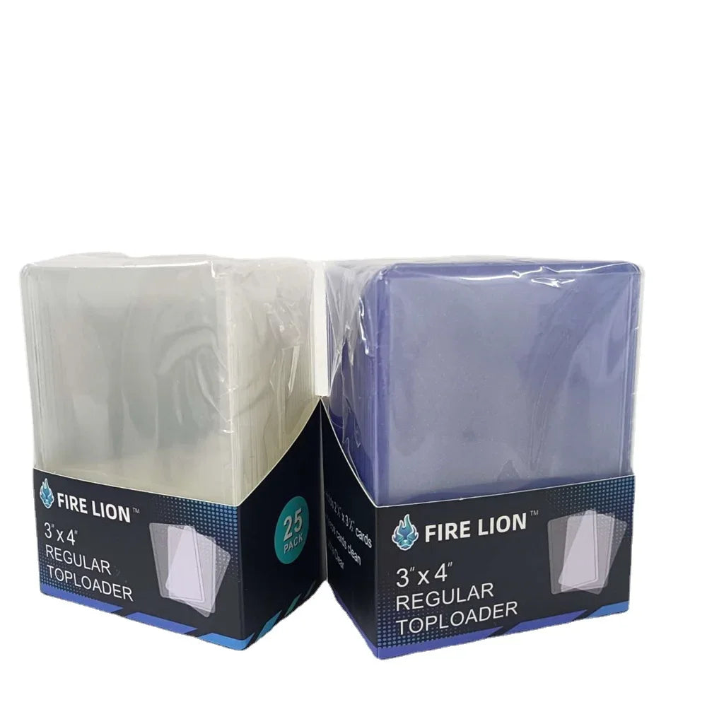 25-Pack 3 x 4 in (76 x 102 mm) 35PT Toploader Card Sleeves - Rigid Hard Card Protectors for MTG TCG Pokémon Trading Cards