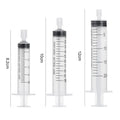 10-Pack Disposable Plastic Syringes No Needle 5ml/10ml/20ml Liquid Measuring for Lab & Small Pet Feeding