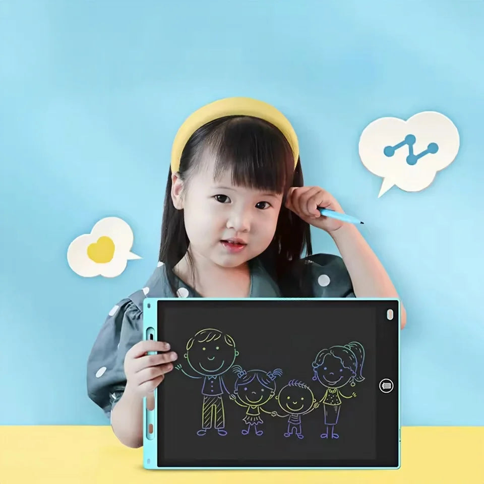 Erasable LCD Drawing Board 12-Inch (30 cm) Doodle Sketchpad Handwriting Tablet for Kids Gifts