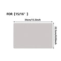 Microfiber Dustproof Keyboard Cleaning Cloth & Screen Protector for 13/14/15/16-Inch Laptops