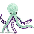 Plush Octopus Dog Toy with Squeaker — Interactive Chew-Resistant Pet Toy for Small to Large Dogs, 11 x 8.5 x 32 cm (4.3 x 3.3 x 12.6 in)