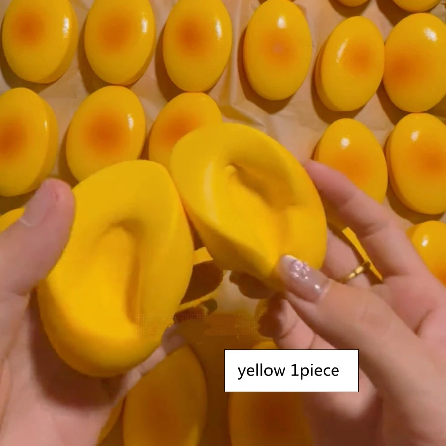 Slow-Rising Cheesecake Squishy Squeeze Toy – Stress Relief Sensory Fidget for Kids & Adults